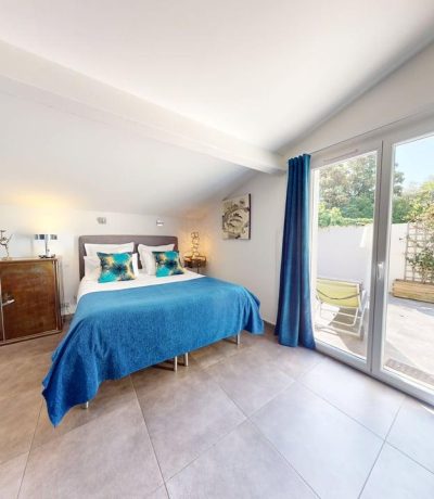 Villa CUBIC intérieur moderne spa privatif hébergement luxe Sommières